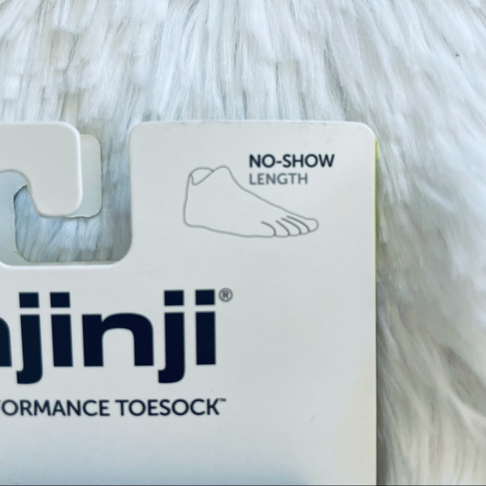 M, L Injunji performance run toe no-show socks - Picture 5 of 9